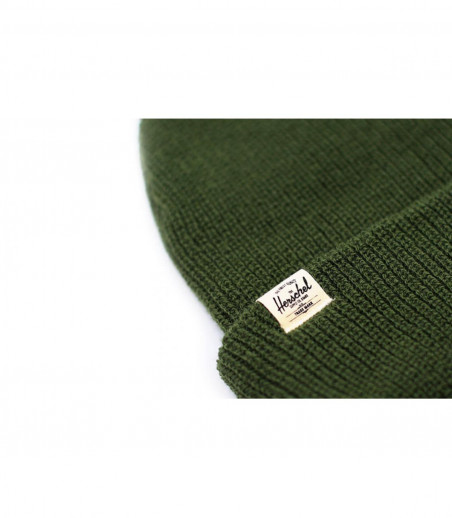 gorro solapa verde Herschel